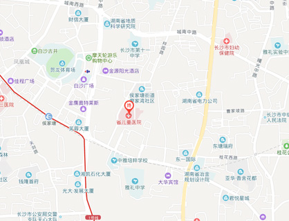 湖南省儿童医院乘车路线