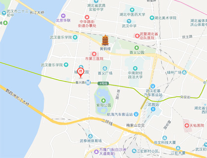 武汉大学人民医院乘车路线