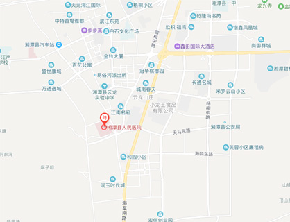 湘潭县人民医院乘车路线