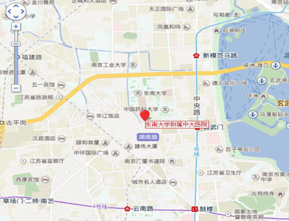 东南大学附属中大医院乘车路线