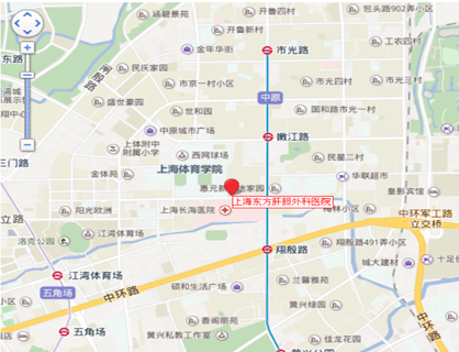 上海东方肝胆外科医院乘车路线