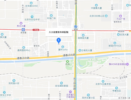 八大处整形医院乘车路线