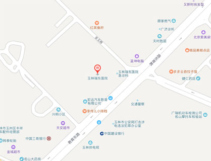 玉林瑞东医院乘车路线