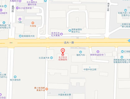 长沙东大肛肠医院乘车路线