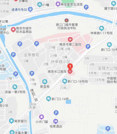 南京长江医院乘车路线