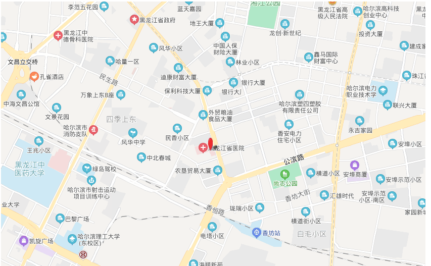 黑龙江省医院乘车路线