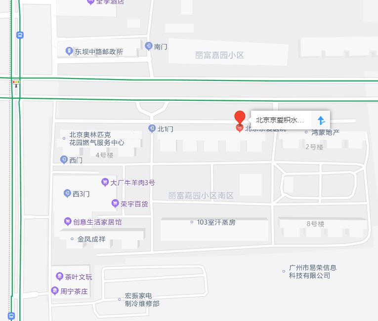 北京京爱门诊部（全国积水诊疗中心）乘车路线