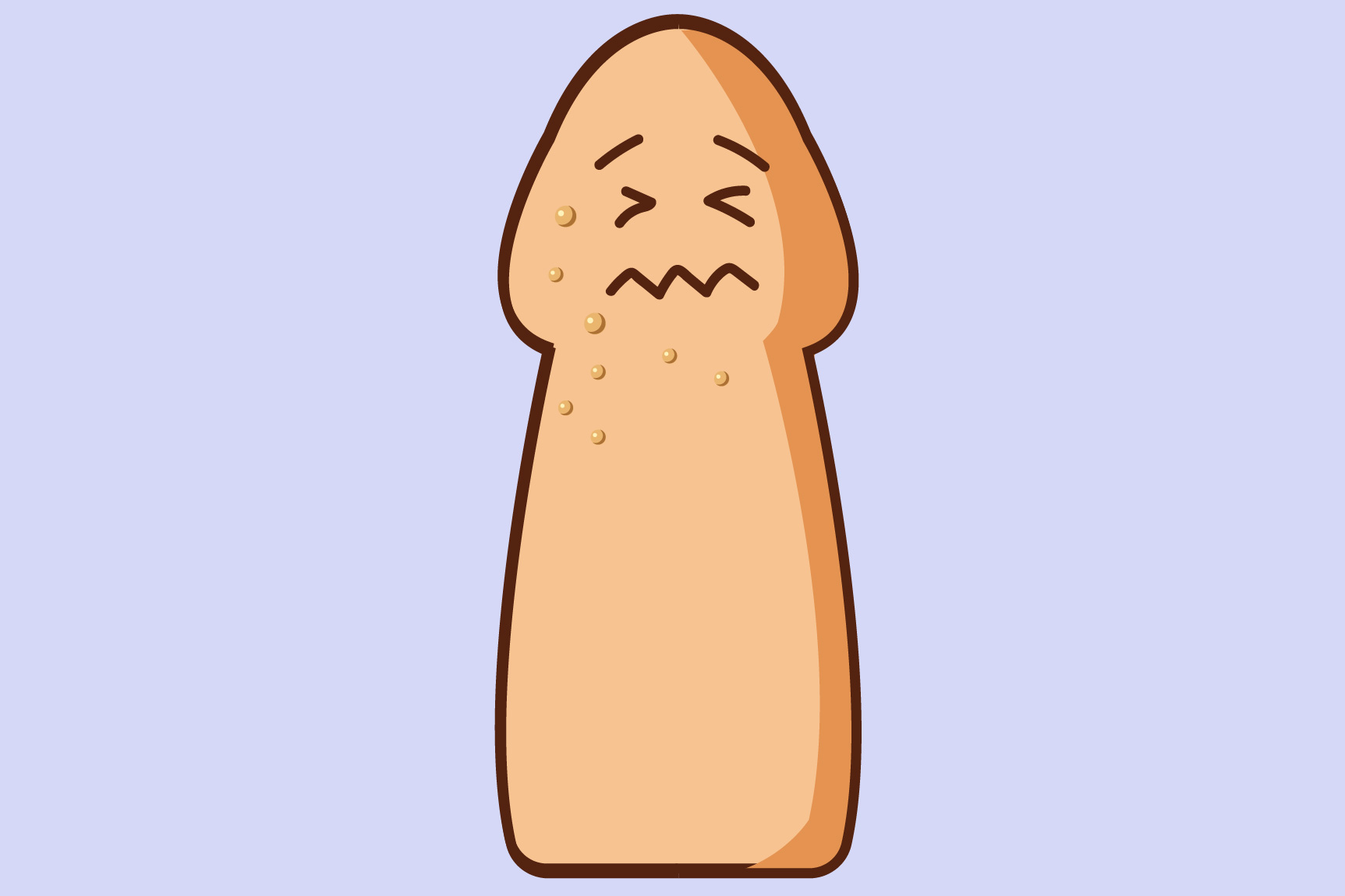 包皮小疙瘩图片