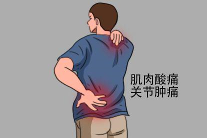 男性感染梅毒后肌肉酸痛图