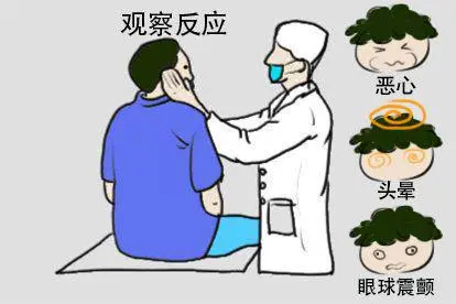 耳石复位观察反应图