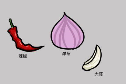 辛辣刺激食物图片